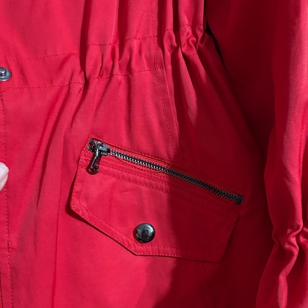 Guess Red Utility Jacket - Picture 7 of 12